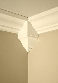 A chair rail is basically a piece of molding that runs along the middle of your room's perimeter. How To Cut Crown Molding For Easy Installation Thrifty Decor Chick
