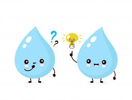 Cute Smiling Happy Water Drop With Quest Premium Vector Freepik Vector Water Light Nature Character Illustration Character Design Cute Illustration