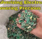 Pulverizing Electronics, Recovering Valuable & Precious Metals