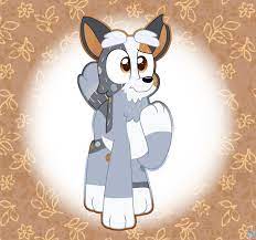 Bob Heeler Fanart Bluey Disney Junior Tots Heeler Fan Art
