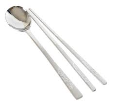 Hot promotions in korean chopsticks on aliexpress: Metal Chopsticks Long Handle Spoons