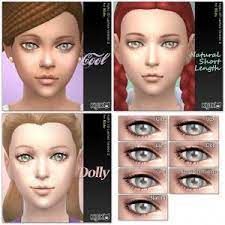 3d lashes for kids the sims4 シムズ４ ３dまつ毛 こちらは子供用です ザ シムズ シムズ 子供