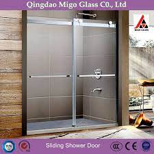 Sliding glass barn doors are great for their versatility in style as well as their opportunity for natural light exposure. Good Quality Bypass Frameless Sliding Glass Door Bathroom Shower Door China Sliding Door Glass Door Made In China Com