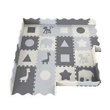 Inex Life Soft Foam Baby Play Mat Perfect Playmat Tummy Time Crawling Padded Tiles Walmart Com Walmart Com