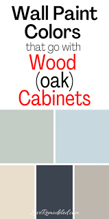 Paint colours that go with natural wood trim refreshed designs. Wall Colors For Honey Oak Cabinets Love Remodeled