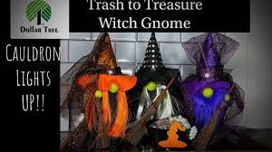 Dollar Tree Halloween 2020 Diy Witch Gnome Youtube Dollar Tree Halloween Witch Diy Fall Halloween Decor