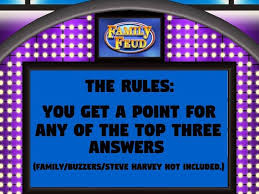If you don't want to see the options, put a sheet of paper below the printed worksheet question. Quiz Do You Know The Top Answers To All Of These Family Feud Questions