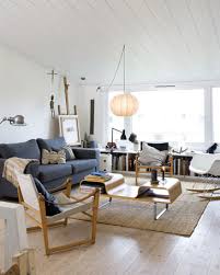 Blanc Bois Et Deco Norvegienne Idee Deco Salon Deco Et Deco Maison