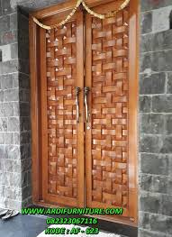 Rp (hubungi cs) order sekarang. Pintu Kupu Tarung Model Anyaman Kayu Jati Jual Pintu Model Anyaman Ardi Furniture Jepara