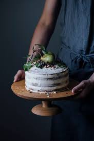 We Made A Cake Stand With Nutsandwoods A Glutenfree Elderberry Pear Hazelnut Cake Our Food Storie Kuchen Und Torten Kuchen Und Torten Rezepte Torten Rezepte