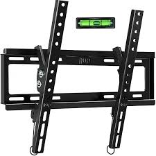 Home theater equipment retailer can point to the right size for your brand, particularly flat screen. Amazon Com Tilt Tv Wall Mount Bracket For Most 32 55 Inch Flat Screen Curved Tvs Blue Stone Universal Tv Mount With Vesa Up 400x400mm Loading Capacity 66 Lbs Fits 8 12 16 Studs Electronics
