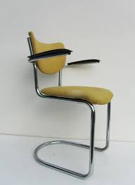 vintage gispen de wit stoel 3011 bureaustoel stoelen witte stoelen stoel design