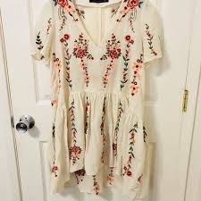 Limited edition zara studio dress with cutwork embroidery. Zara Dresses Zara Floral Embroidered Dress Poshmark