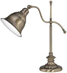 Ottlite Lantana Antique Brass Adjustable Desk Lamp U7247 Lamps Plus Adjustable Desk Lamps Lamp Desk Lamp
