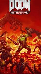 Doom Eternal Wallpaper Hd Phone Backgrounds Game Logo Art Monsters On Iphone Android Lock Screen In 2020 Hd Phone Backgrounds Phone Backgrounds Doom