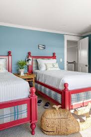beach cottage lake house beach house interiordesign homedecor red bedroom design bedroom red boys bedroom colors