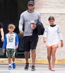 Seeing my family there, my mom and my kids and all of the people that. Tiger Woods With His Children On Father S Day Lipstick Alley