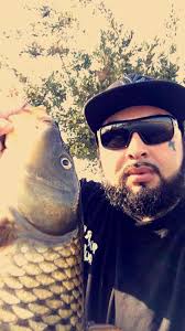 8.9 carp Freddy Cano with the net action!