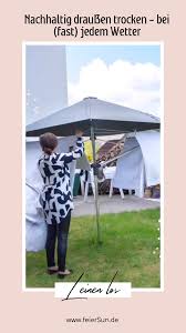Leinen Los Bei Jedem Nahezu Jedem Wetter Die Erste Waschespinne Mit Dach Feiersun De Video Video Nachhaltigkeit Wetter Geschenk Eltern