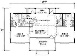 Choose your favorite 1,200 square foot bedroom house plan from our vast collection. House Plan 32323 One Story Style With 1200 Sq Ft 2 Bed 2 Bath