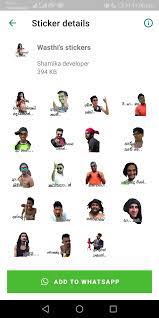 # special features of sticker for whatsapp ===== ===== 1.cool and really surprising variety of malayalam emoji smile stickers. Sinhala Stickers For Whatsapp For Android Apk Download