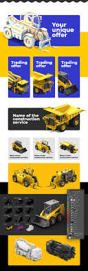 Download Psd Heavy Machines Mockup 360 Pro 04 In Vehicle Mockups On Yellow Images Creative Store PSD Mockup Templates