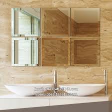 Our special order water jet patterns in; 6 Pack 30x30 Frameless Glass Beveled Edge Square Wall Mirror Tiles Set Decorative Self Adhesive Mirror Tiles 12x12 Buy Beveled Edge Square Wall Mirror Tiles Mirror Tiles Set Self Adhesive Mirror Tiles 12x12 Product