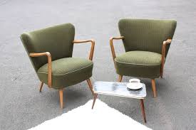 Vintage Sessel 2 Cocktailsessel Club Sessel Lounge Grun 50er 60er Ein Designerstuck Von Wohnraumformer Bei Dawa Vintage Sessel Cocktailsessel Lounge Sessel