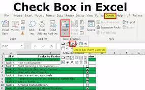 Checkbox In Excel - Overview, Examples, How To Insert?