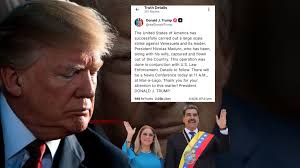 Breaking | 🇺🇲 🇻🇪 President Donald J. Trump Has Claimed That ...