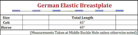 breastplate size chart at nunn finer