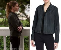 Нэйтан хоуп, лен уайзман, майрзи алмас в ролях: Lucifer Season 5 Episode 6 Chloe S Suede Zip Jacket Shop Your Tv
