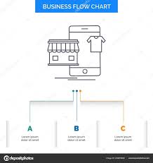 Shopping Garments Buy Online Shop Business Flow Chart Design