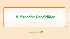 Standar nasional pendidikan (snp) merupakan kriteria minimal tentang berbagai aspek yang relevan dalam pelaksanaan sistem pendidikan nasional dan harus dipenuhi oleh penyelenggara dan/atau satuan pendidikan di seluruh wilayah hukum negara kesatuan republik indonesia. 8 Standar Pendidikan Standar Indikator Program Dll