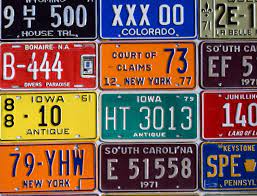 See 200 Vintage License Plates For All The American States Beyond Click Americana