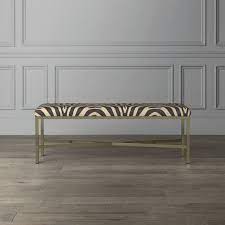 4.4 out of 5 stars. Skylar Bench Pony Hair Zebra Williamssonoma Furniture Bench Upholstered Bench