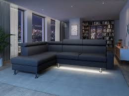 Canape D Angle 4 5 Places Fixe Tomy Avec Led Pas Cher Canape Auchan Ventes Pas Cher Com Canape Angle Mobilier De Salon Led Pas Cher