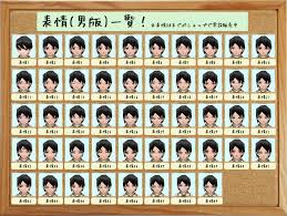 表情と髪型の一覧を作りました改訂第3版 イルーナ戦記