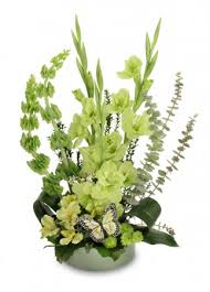 Patrick's day or for novelty. Lime Twist Arrangement In Delta Bc Flowers Beautiful