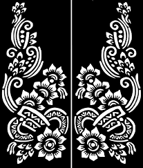 Variety Henna Temporary Tattoo Glitter Stencil Sticker Body Etsy Henna Tattoo Stencils Henna Stencils Stencil Stickers