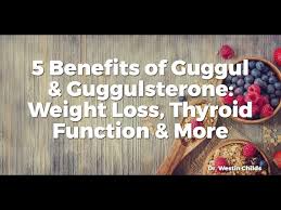 5 benefits of guggul guggulsterone