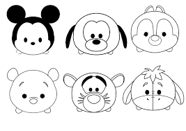 Tsum tsum coloring pages part 1 free resource for teaching. Tsum Tsum Coloring Pages Best Coloring Pages For Kids