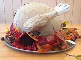 Pin By Jolene Lively On On The Job Thanksgiving Paper Paper Mache Thanksgiving