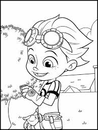 Rusty Rivets 31 Ausmalbilder Fur Kinder Malvorlagen Zum Ausdrucken Und Ausmalen Art Kinder Humanoid Sketch