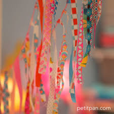 Nouvelle Guirlande A Franges Petit Pan Bricolage Avec De La Recup Guirlandes Origami Idee Deco Recup