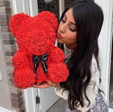 Check spelling or type a new query. Rose Teddy Bear Flower For Women Wedding Birthday Gift