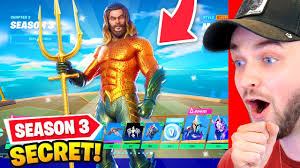How to get aquaman in fortnite chapter 2 season 3!in this video i will show you all aquaman challenge week 1 to 5!when you complete all aquaman challenges. New Aquaman Skin Fortnite Chapter 2 Season 3 Battlepass Reaction Youtube