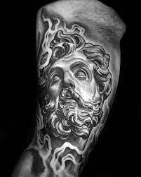 60 Roman Statue Tattoo Designs For Men Stone Ink Ideas Statue Tattoo Tattoo Designs Men Statue Tattoo Design