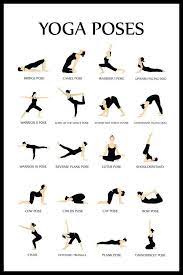 What can i say, we love leveling up here at nerd fitness. Amazon Com Workout Posters For Home Gym Yoga Poses Reference Chart Studio Black White Laminated Dry Erase Sign Poster 12x18 Office Products