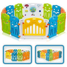 Baby Vivo Parc Bebe Barriere Securite Plastique Enfant Protection Porte Espace Parc Bebe Securite Pour Bebe Parc Enfant